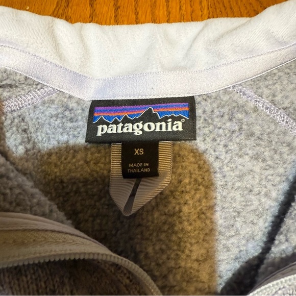 Patagonia Quarter Zip Sweater Purple Size XS - Picture 3 of 5